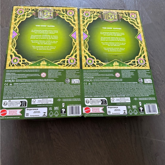 NIB - Set of 2 “For good” - Singing Glinda and Elphaba Dolls - Picture 4 of 4